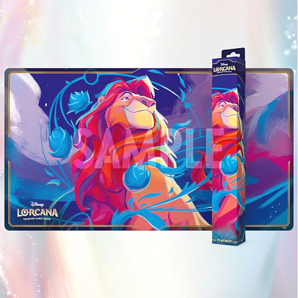 Spillem 195 165 Tte Playmat Disney Lorcana Tcg: Set 09 Fabled: Mufasa Ruler Of Pride Rock
