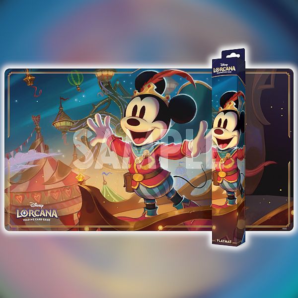 Spillem 195 165 Tte  Playmat  Disney Lorcana Tcg: Set 10 Whispers In The Well: Mickey Mouse