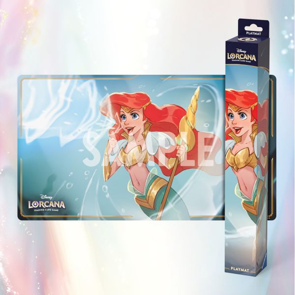 Spillem 195 165 Tte  Playmat  Disney Lorcana Tcg: Set 11 Winterspell: Ariel  Sonic Warrior