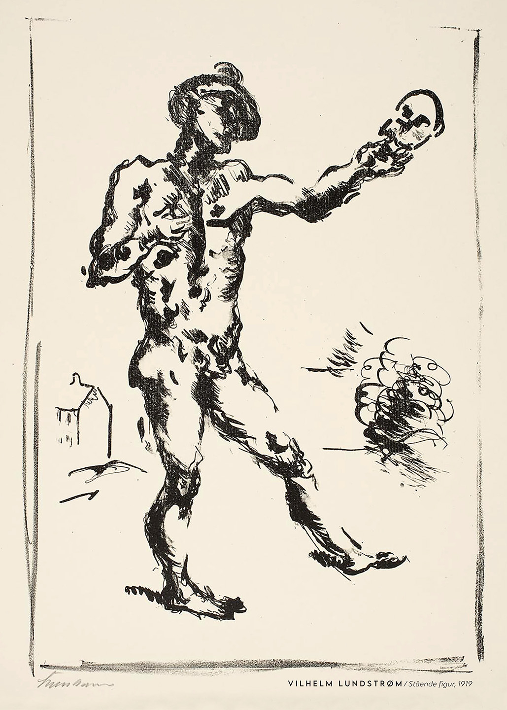 Stående Figur  1919 Af Plakatwerket