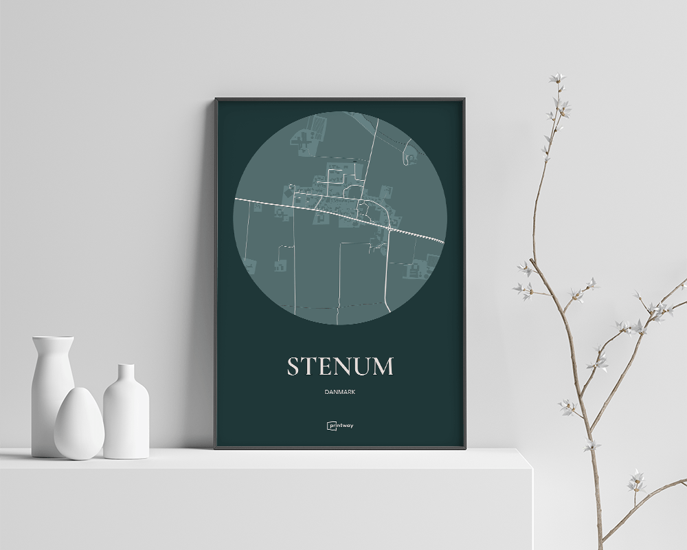 Stenum Plakaten Skovgrøn