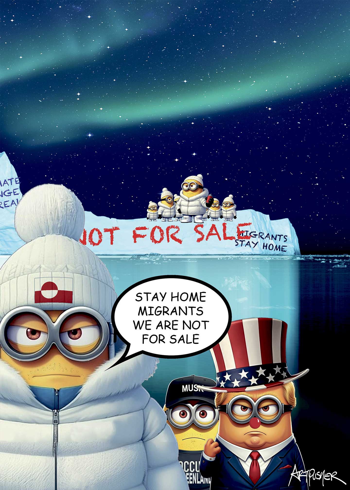 Support Greenland Af Artpusher