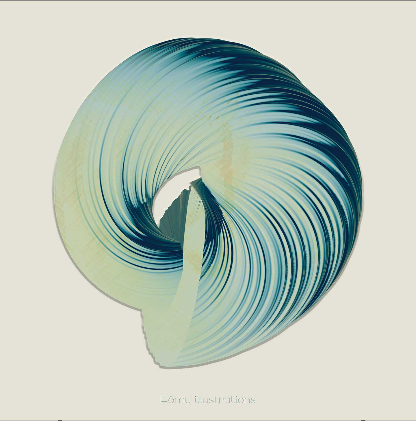 Swirl Af Få Mu Illustrations