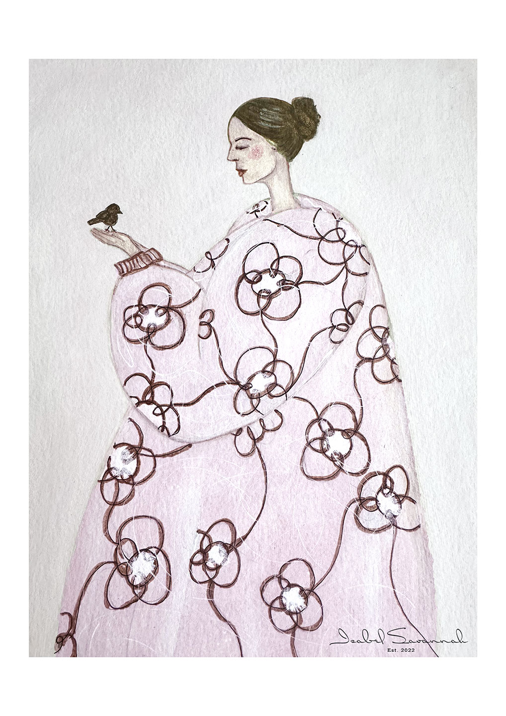 The Pink Lady Af Isabel Savannah
