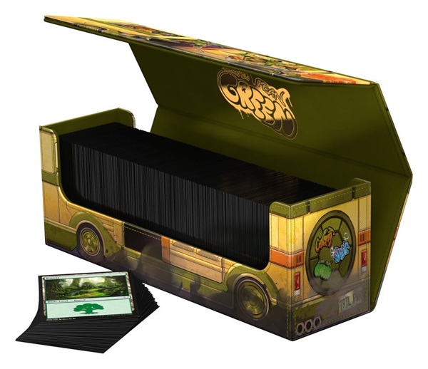 Ultimate Guard Arkhive Flip Case  Multi-deck Box  400  Standard Size Xenoskin Magic: The Gathering Teenage Mutant Ninja Turtles: Turtles Van