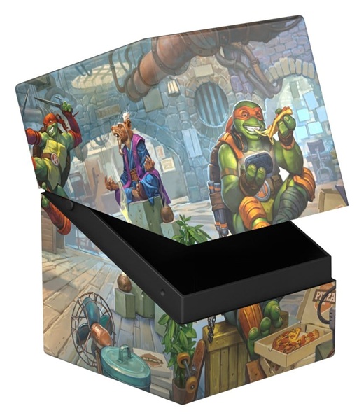 Ultimate Guard Boulder Deck Case  Deck Box  100  Standard Size Magic: The Gathering Teenage Mutant Ninja Turtles: Turtle Lair