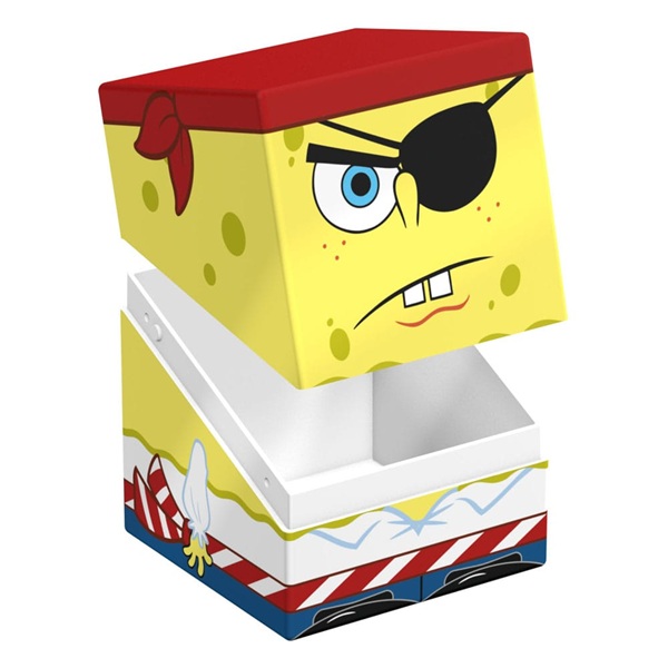 Ultimate Guard Boulder Deck Case  Deck Box  100  Standard Size Squaroes: Spongebob Squarepants: Pirate Spongebob