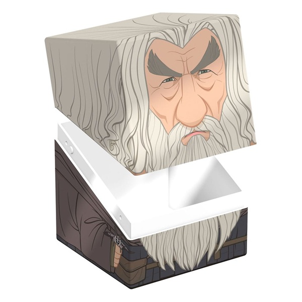 Ultimate Guard Boulder Deck Case  Deck Box  100  Standard Size Squaroes: The Lord Of The Rings: Gandalf The Grey