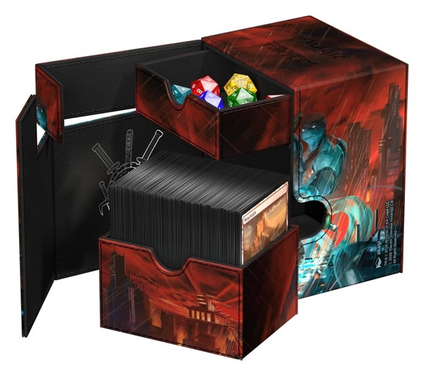 Ultimate Guard Flip   Tray Deck Case  Deck Box  133  Standard Size Xenoskin Magic: The Gathering Teenage Mutant Ninja Turtles: Last Ronin