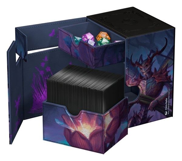 Ultimate Guard Flip   Tray Deck Case  Deck Box  133  Standard Size Xenoskin Squaroes: Magic: The Gathering Lorwyn Eclipsed: Bitterbloom Bearer