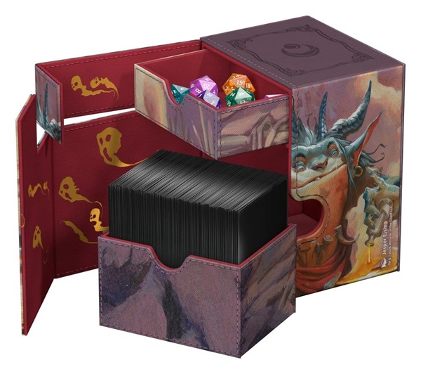 Ultimate Guard Flip   Tray Deck Case  Deck Box  133  Standard Size Xenoskin Squaroes: Magic: The Gathering Lorwyn Eclipsed: Grub  Storied Matriarch