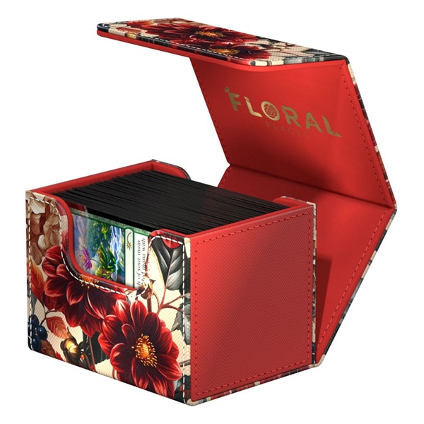 Ultimate Guard Sidewinder Deck Case  Deck Box  100  Standard Size Xenoskin Floral Places Autumn Heath