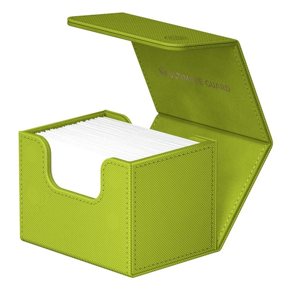 Ultimate Guard Sidewinder Deck Case  Deck Box  100  Standard Size Xenoskin Summer Edition 2025 Lime