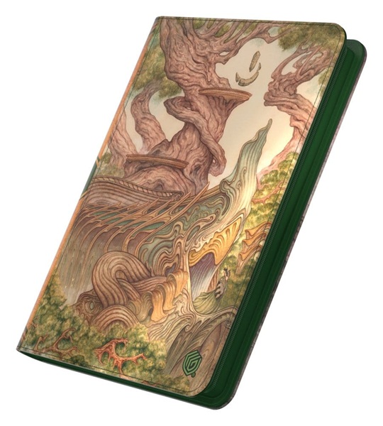 Ultimate Guard   18-pocket Zipfolio  Mappe  360 Kort  Xenoskin Squaroes: Magic: The Gathering Lorwyn Eclipsed: Forest