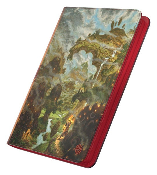 Ultimate Guard   18-pocket Zipfolio  Mappe  360 Kort  Xenoskin Squaroes: Magic: The Gathering Lorwyn Eclipsed: Mountain