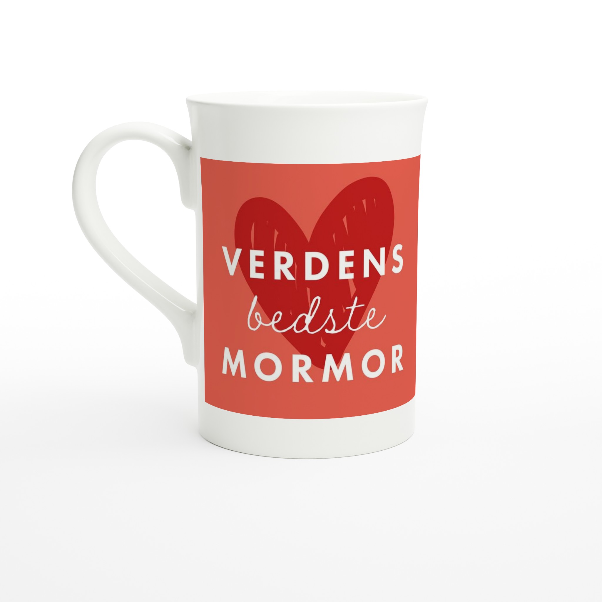 Verdens Bedste Mormor  Porcelænskrus  295 Ml