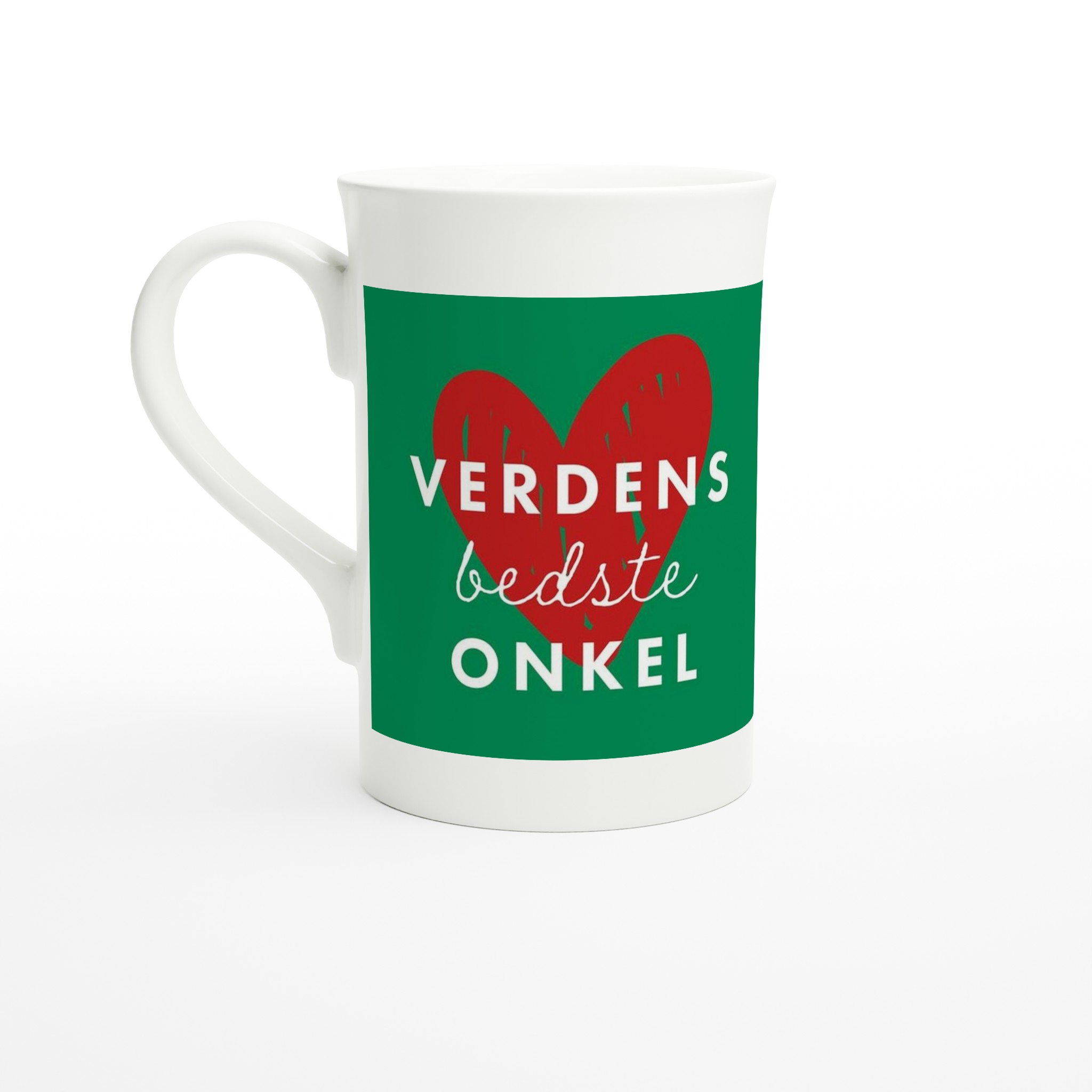 Verdens Bedste Onkel  Porcelænskrus  295 Ml