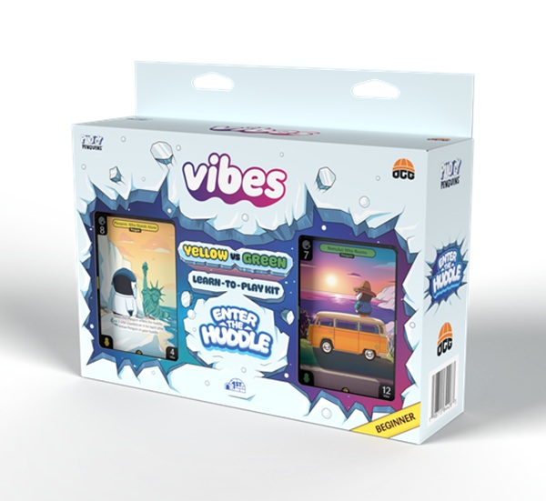 Vibes Tcg: Starter Deck Enter The Huddle: Beginner  Yellow Vs  Green