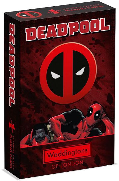 Waddingtons Number : Deadpool Playing Cards Spillekort
