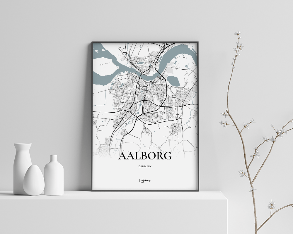Aalborg Plakaten Hvid