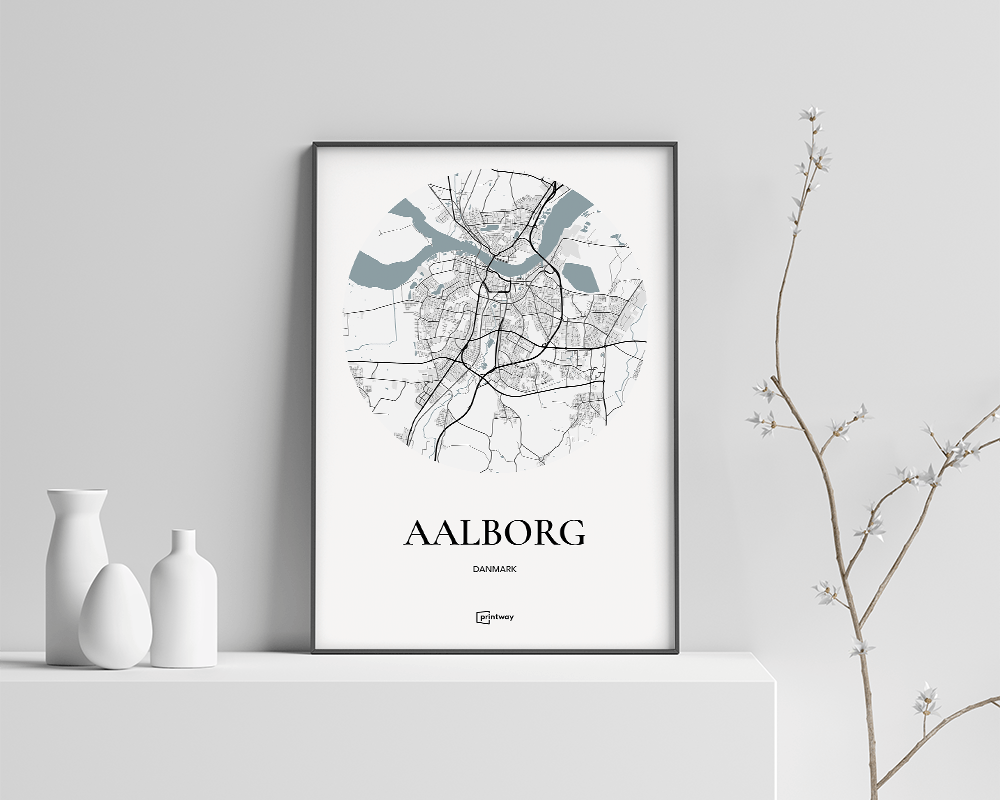 Aalborg Plakaten Hvid
