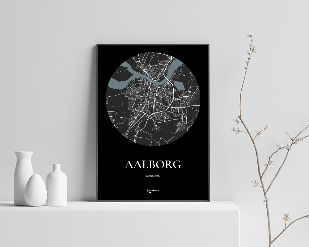 Aalborg Plakaten Sort