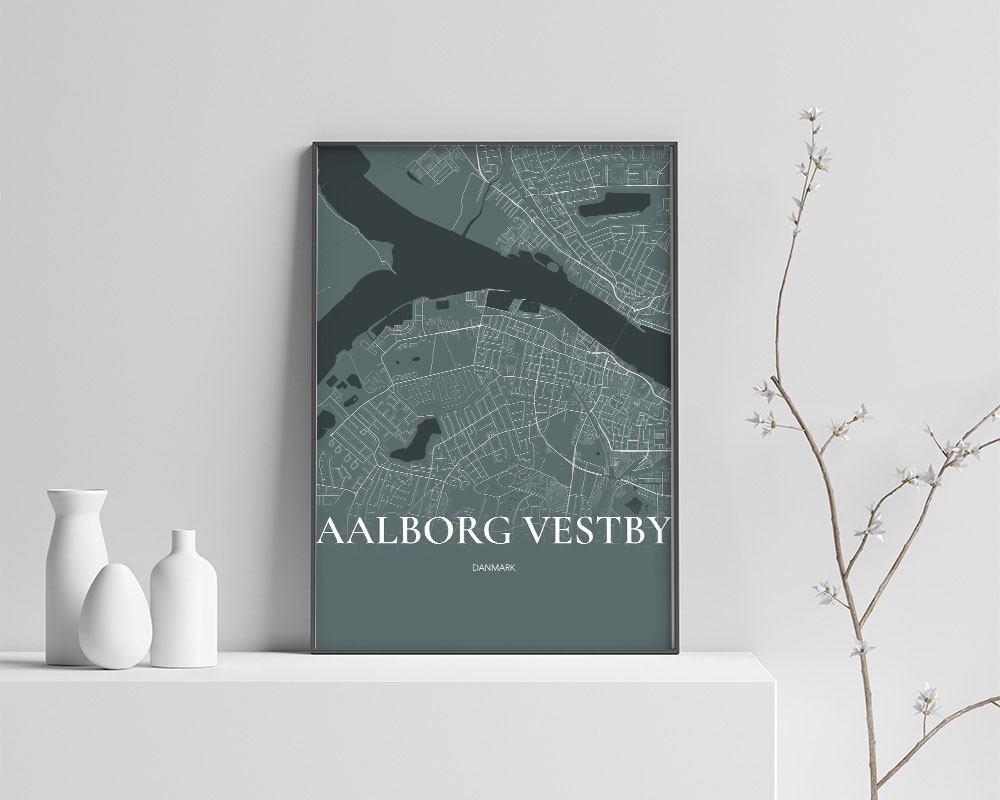 Aalborg Vestby Plakaten Skovgrøn