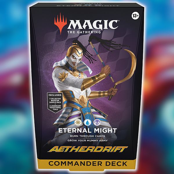 Aetherdrift Commander  Edh  Multiplayer Magic Deck: V2 Eternal Might 100 Kort