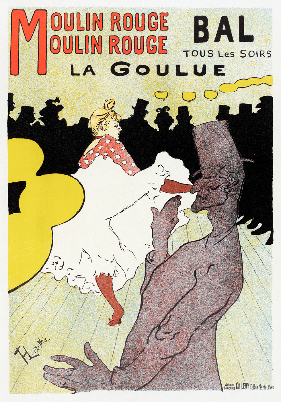 Affische Pour Le Moulin Rouge Af Plakatwerket