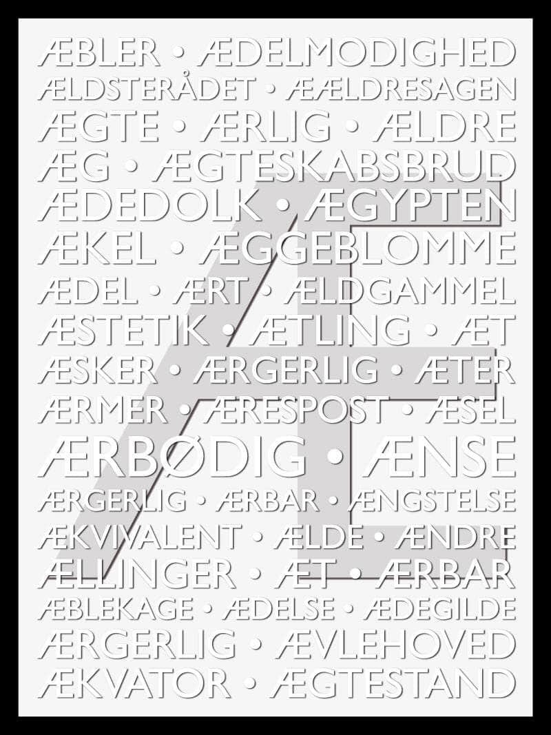 Alfabet Plakat