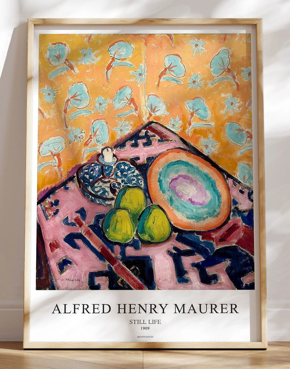 Alfred Henry Maurer Still Life Plakat