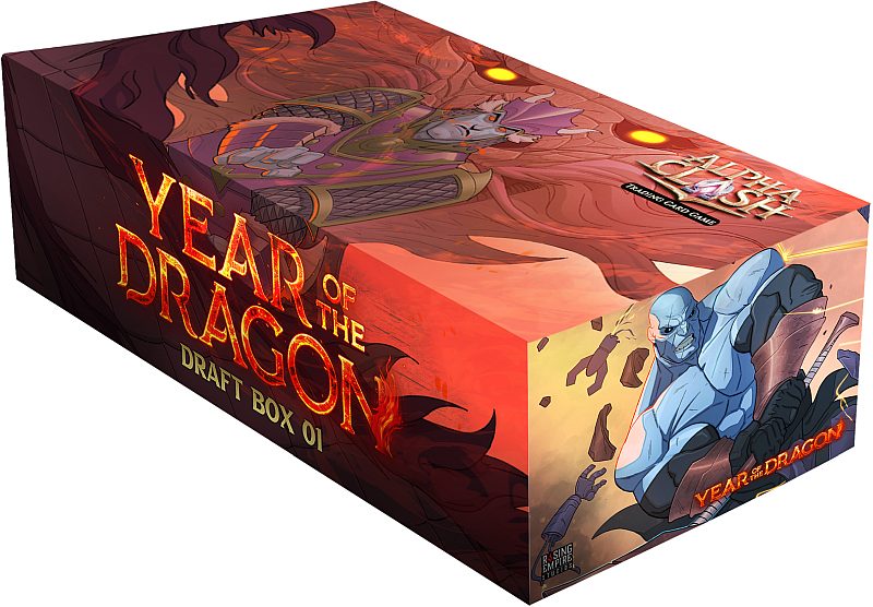 Alpha Clash Tcg: Draft Box 01 Year Of The Dragon