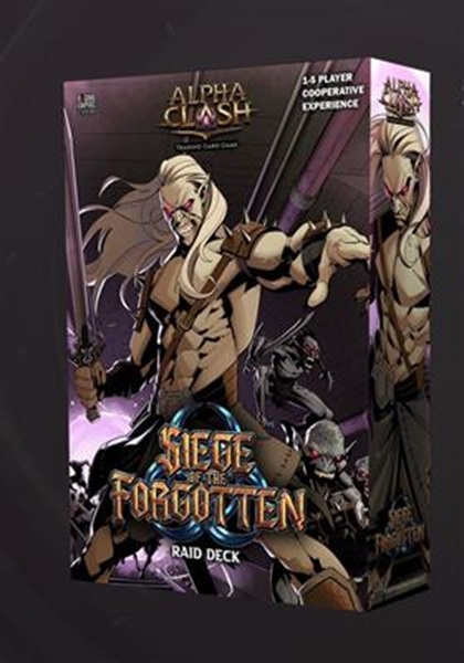 Alpha Clash Tcg: Siege Of The Forgotten Raid Deck Player Vs Environment  Pve  Boxed Game