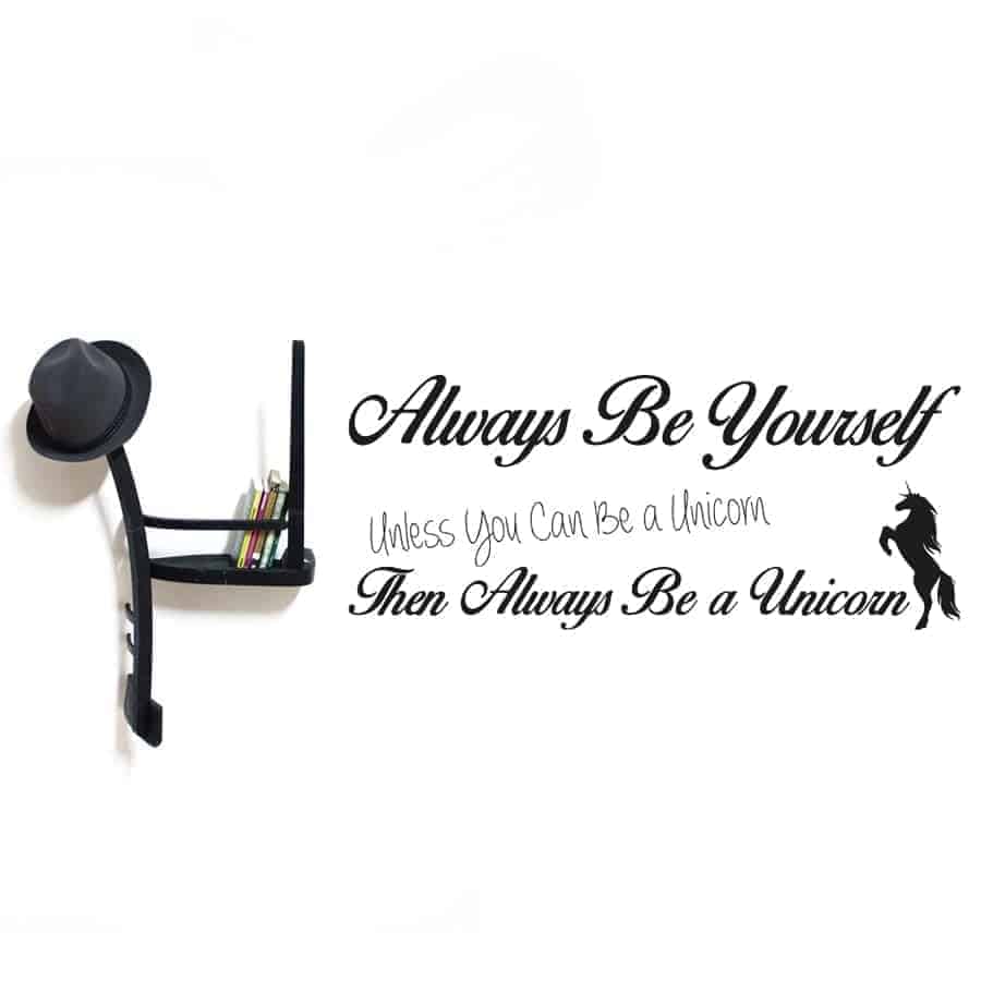 Always Be Yourself Wallsticker