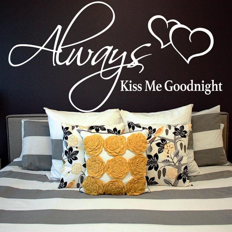 Always Kiss Wallsticker