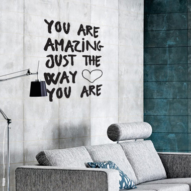 Amazing Wallsticker Af Diana Lovring  42x60 Cm