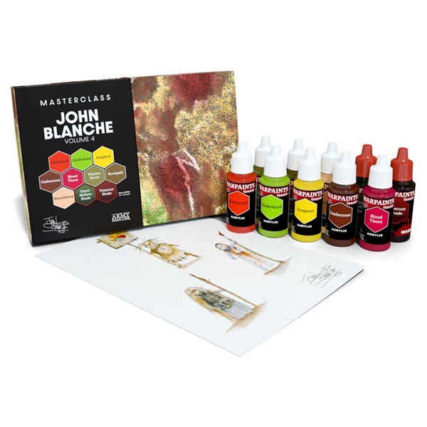 Army Painter Masterclass: John Blanche Volume Paint Set Warpaints Fanatic Wp8110
