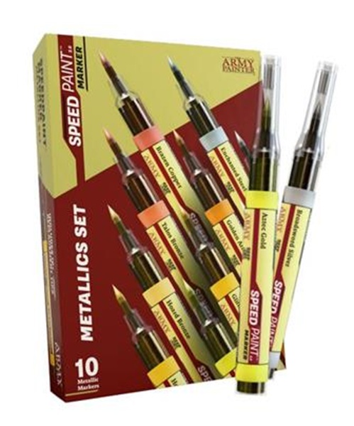 Army Painter: Speedpaint Markers Metallics Set Sm8002p