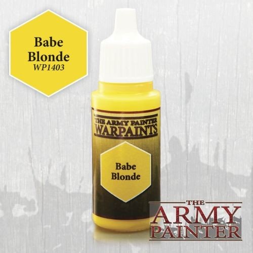 Army Painter Warpaints: Acrylics Babe Blonde Wp1403
