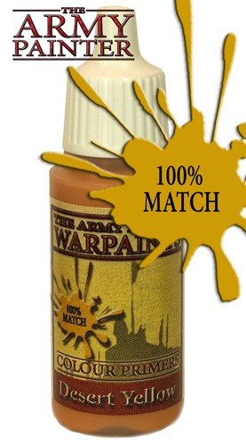 Army Painter Warpaints: Acrylics Desert Yellow Wp1121