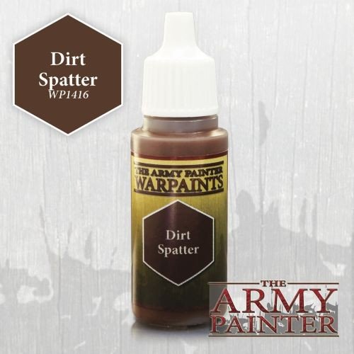 Army Painter Warpaints: Acrylics Dirt Spatter Wp1416