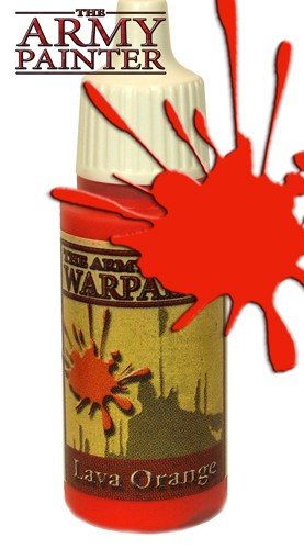 Army Painter Warpaints: Acrylics Lava Orange Wp1106