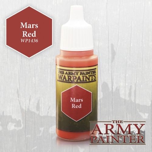 Army Painter Warpaints: Acrylics Mars Red Wp1436