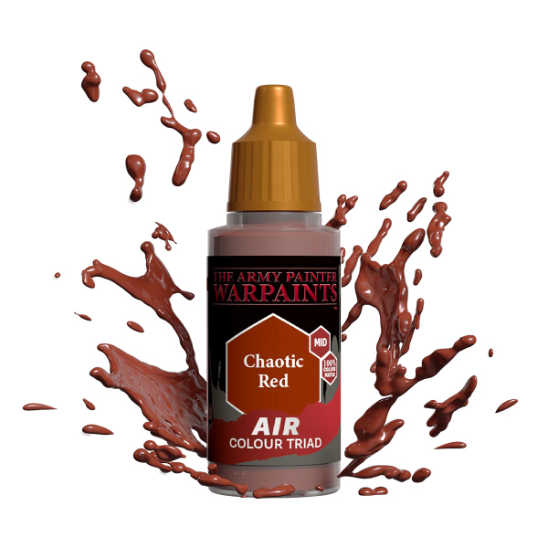 Army Painter Warpaints: Air Acrylics Chaotic Red Aw1142