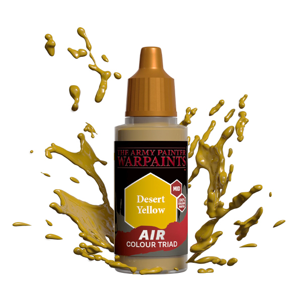 Army Painter Warpaints: Air Acrylics Desert Yellow Aw1121