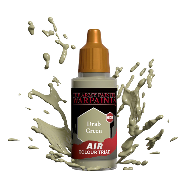 Army Painter Warpaints: Air Acrylics Drab Green Aw4110