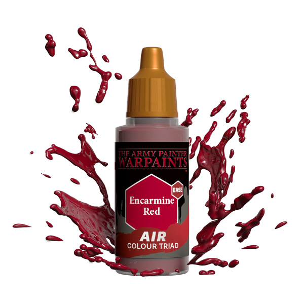 Army Painter Warpaints: Air Acrylics Encarmine Red Aw3104
