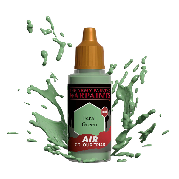 Army Painter Warpaints: Air Acrylics Feral Green Aw4111