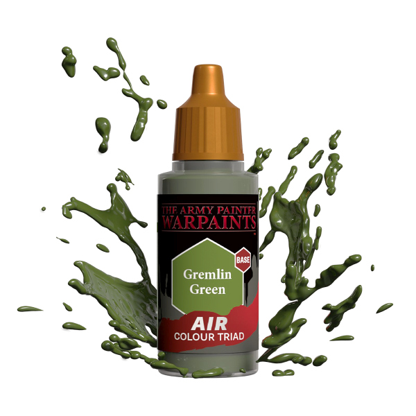 Army Painter Warpaints: Air Acrylics Gremlin Green Aw3109