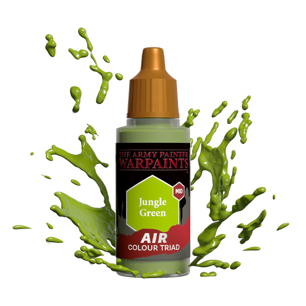 Army Painter Warpaints: Air Acrylics Jungle Green Aw1433